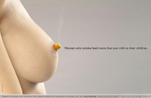 Clever-and-Creative-Antismoking-ads-breast