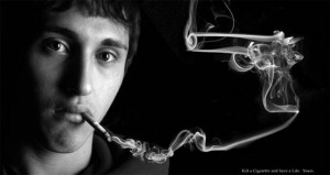 Clever-and-Creative-Antismoking-shoot-yourself